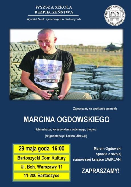 Spotkanie z Marcinem Ogdowskim