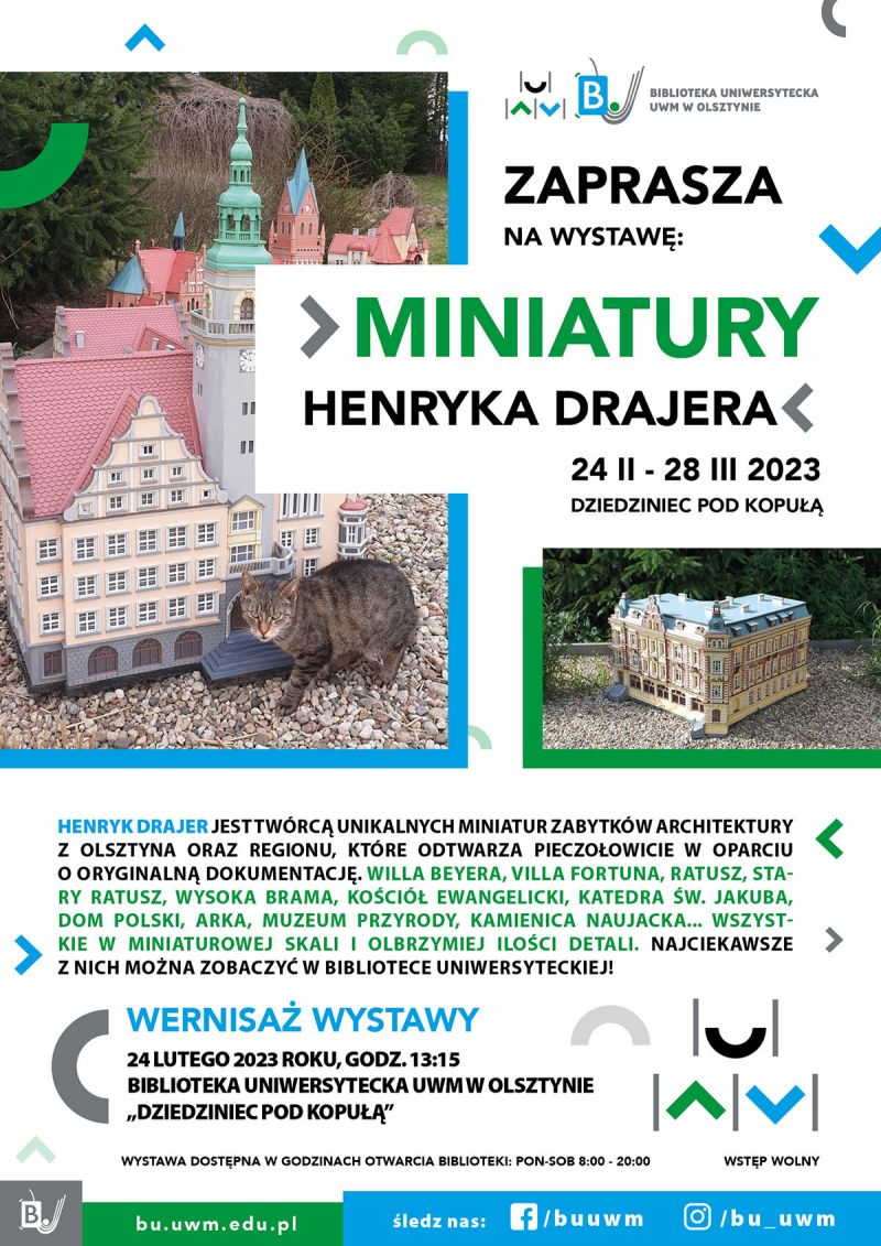 Miniatury Henryka Drajera - wystawa w UWM