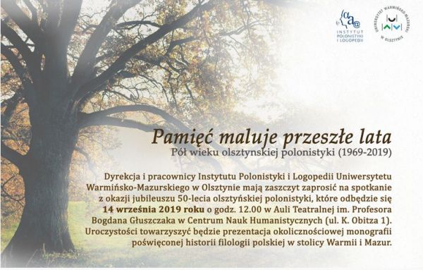 Jubileusz 50-lecia polonistyki w Olsztynie